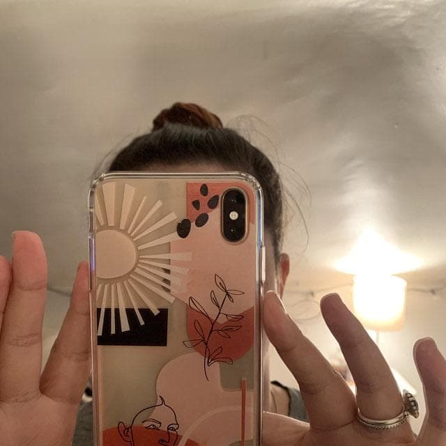 Modern Line Art Collage Clear Phone Case - Image 16