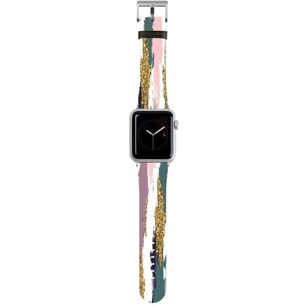 Modern Paint Strokes Apple Watch Band - Image 3