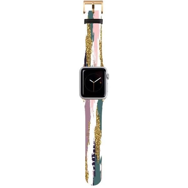 Modern Paint Strokes Apple Watch Band - Image 5