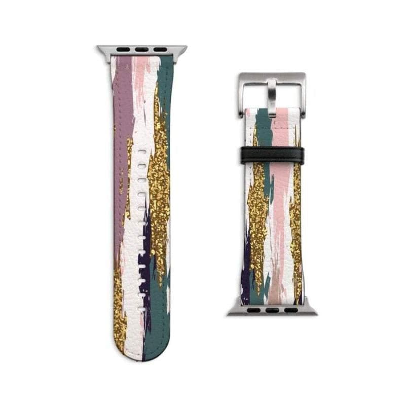 Modern Paint Strokes Apple Watch Band - Image 8