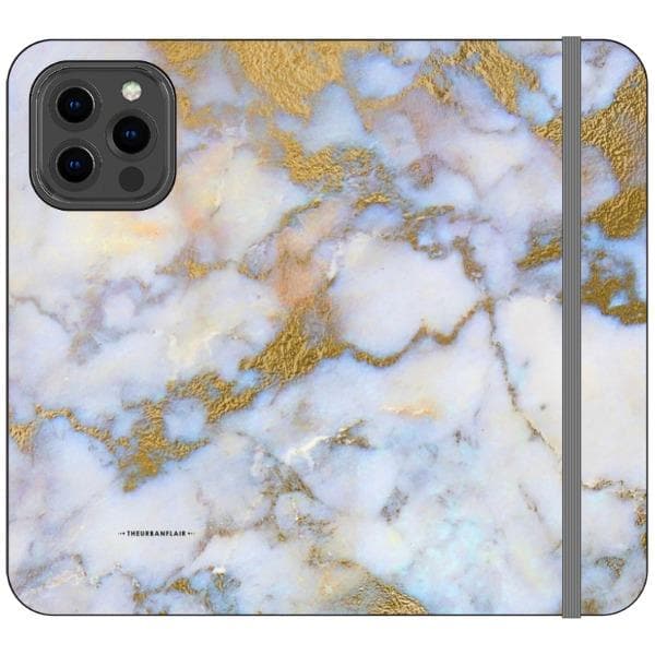 Opal Marble Wallet Phone Case - Image 4