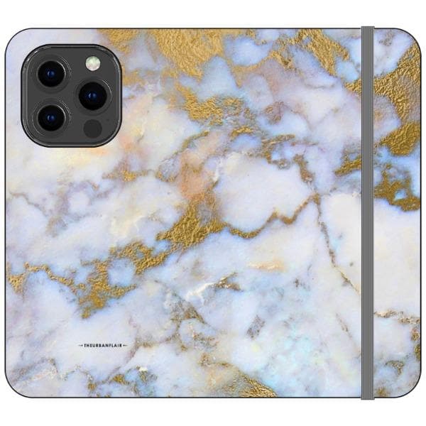 Opal Marble Wallet Phone Case - Image 5