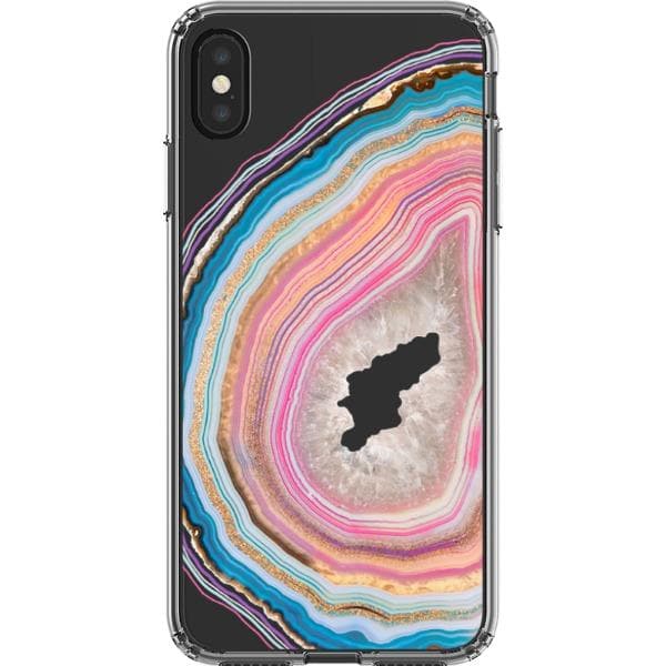 Pastel Geode Clear Phone Case - Image 20