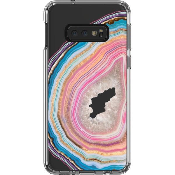 Pastel Geode Clear Phone Case - Image 29