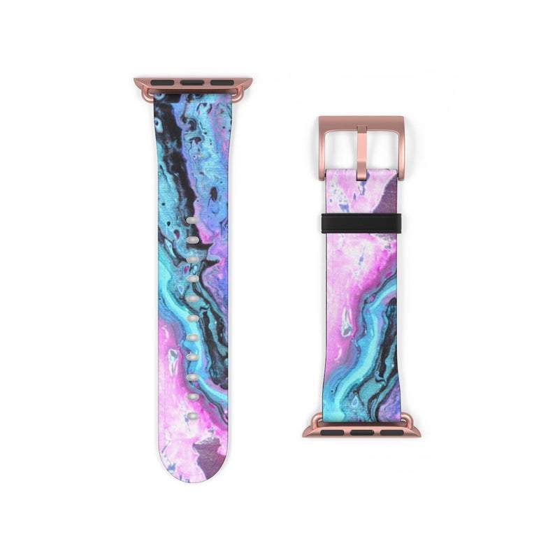 Pastel Liquid Marble Apple Watch Band - Image 4
