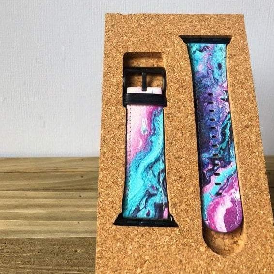 Pastel Liquid Marble Apple Watch Band - Image 5