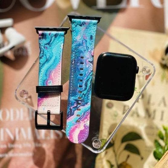 Pastel Liquid Marble Apple Watch Band - Image 6