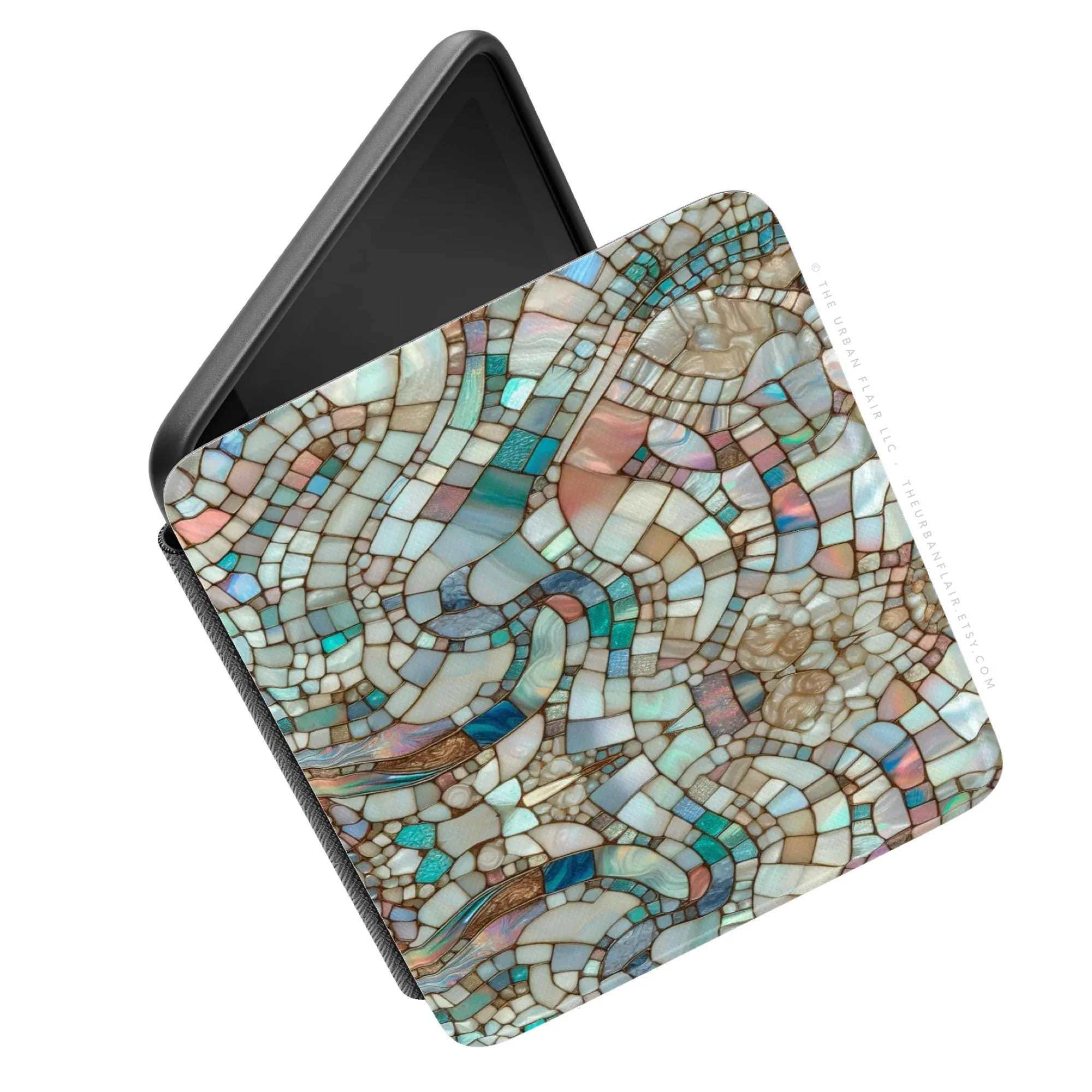 Pastel Stained Glass Illusion Kindle Case - Image 5