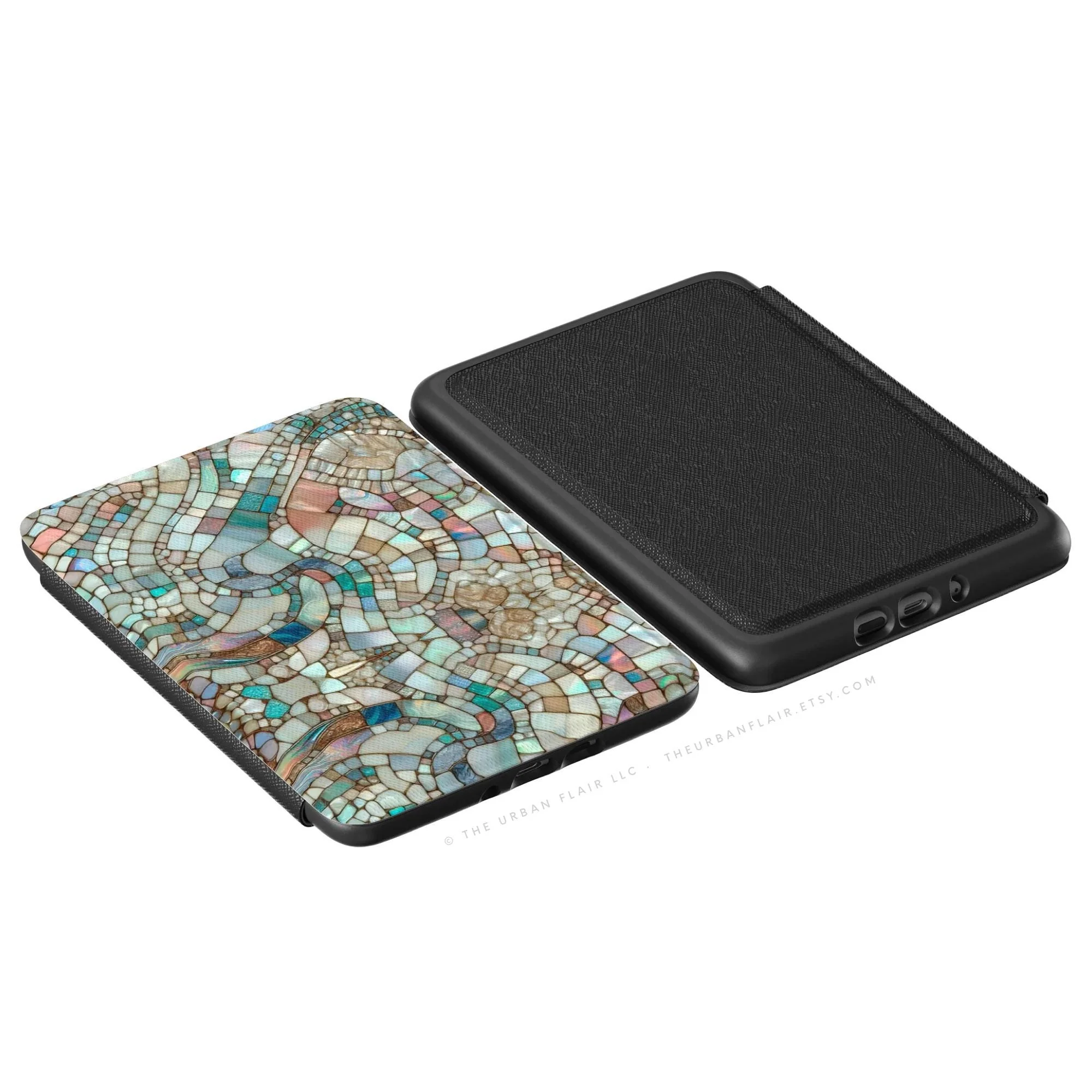 Pastel Stained Glass Illusion Kindle Case - Image 6