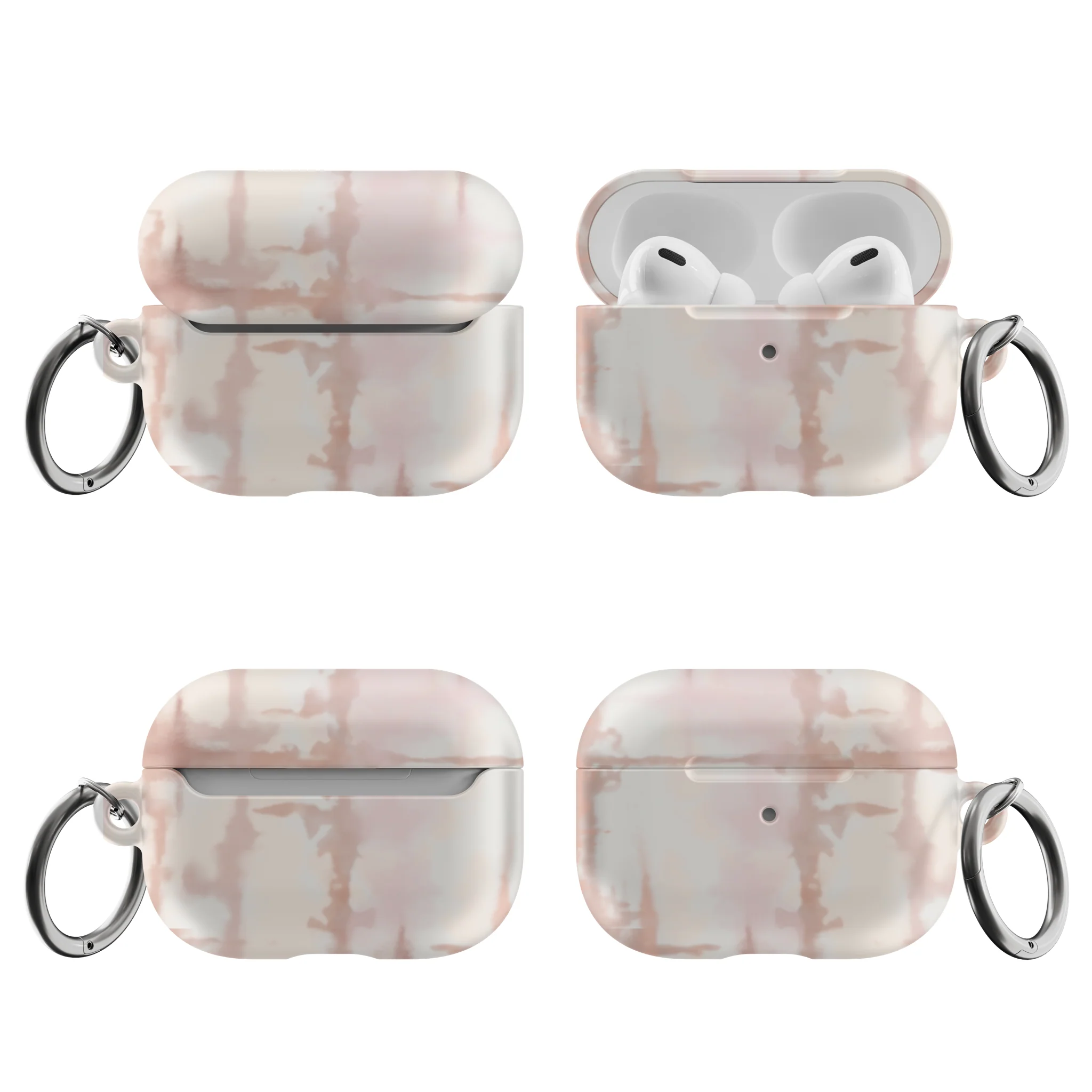 Pink Tie Dye Airpods Case - Image 3