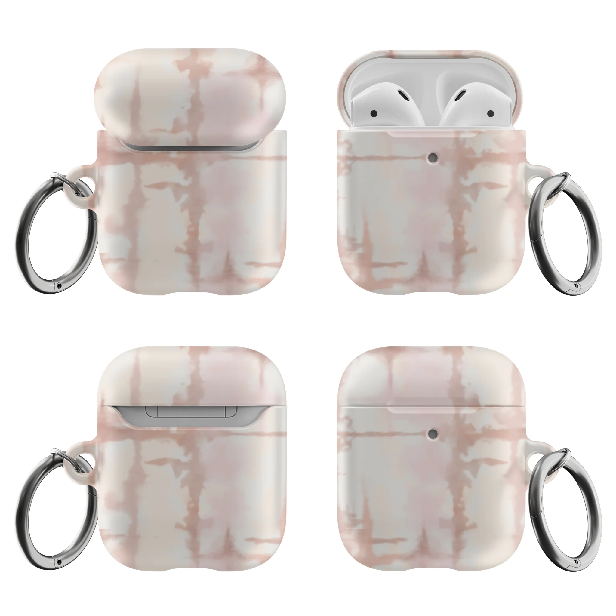 Pink Tie Dye Airpods Case - Image 5