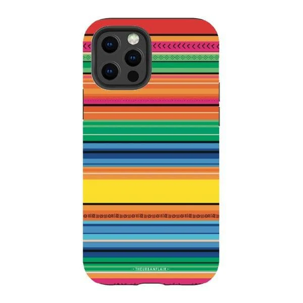 Rainbow Serape Tough Phone Case - Image 11