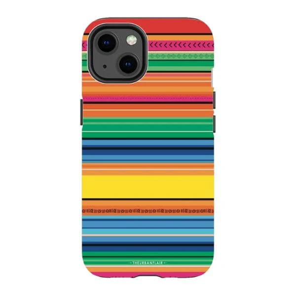 Rainbow Serape Tough Phone Case - Image 6