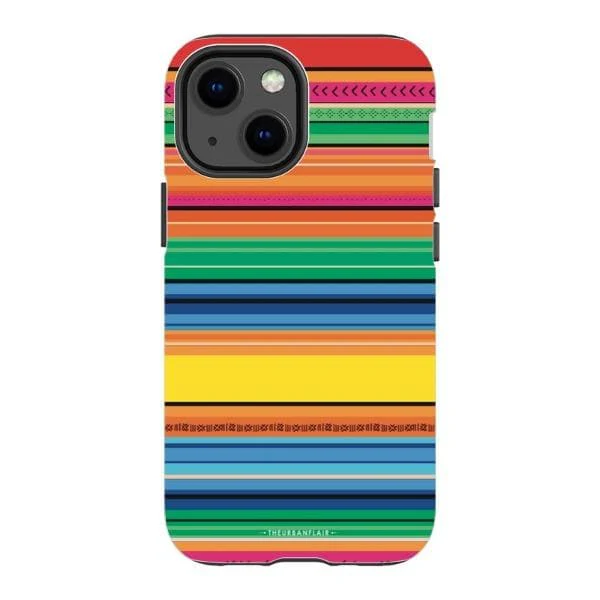 Rainbow Serape Tough Phone Case - Image 8