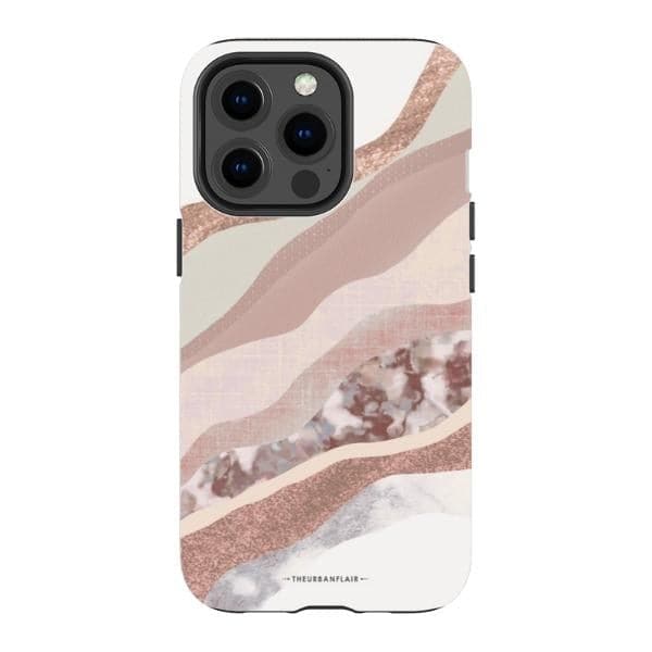 Rose Abstract Layers Tough Phone Case - Image 3