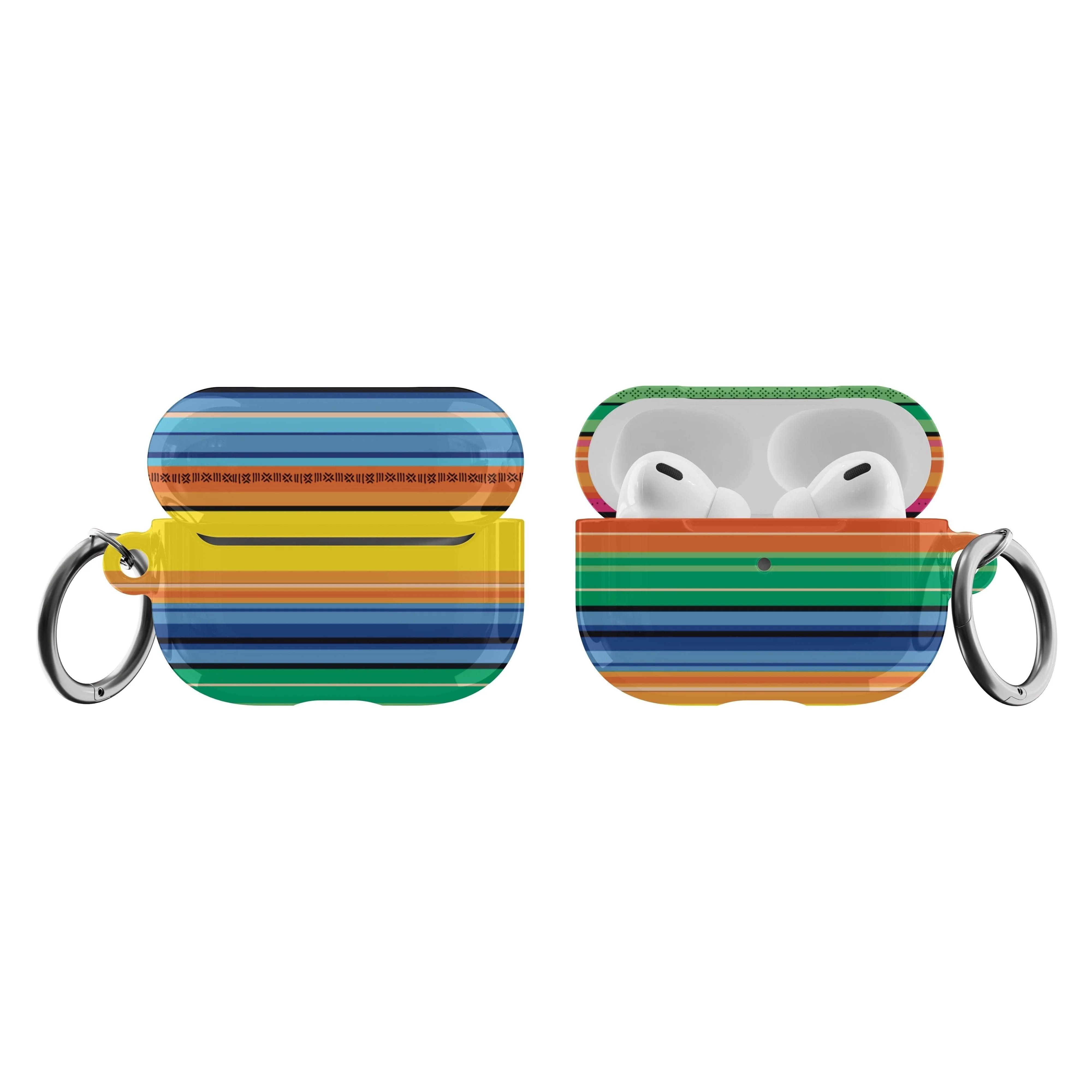 Serape Poncho Print Airpods Case - Image 6