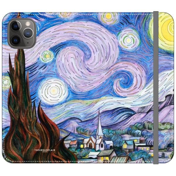 Starry Night Wallet Phone Case - Image 11