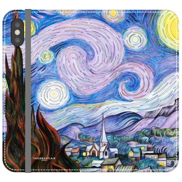Starry Night Wallet Phone Case - Image 16