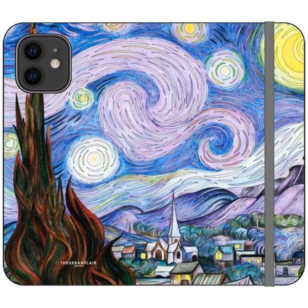 Starry Night Wallet Phone Case - Image 9