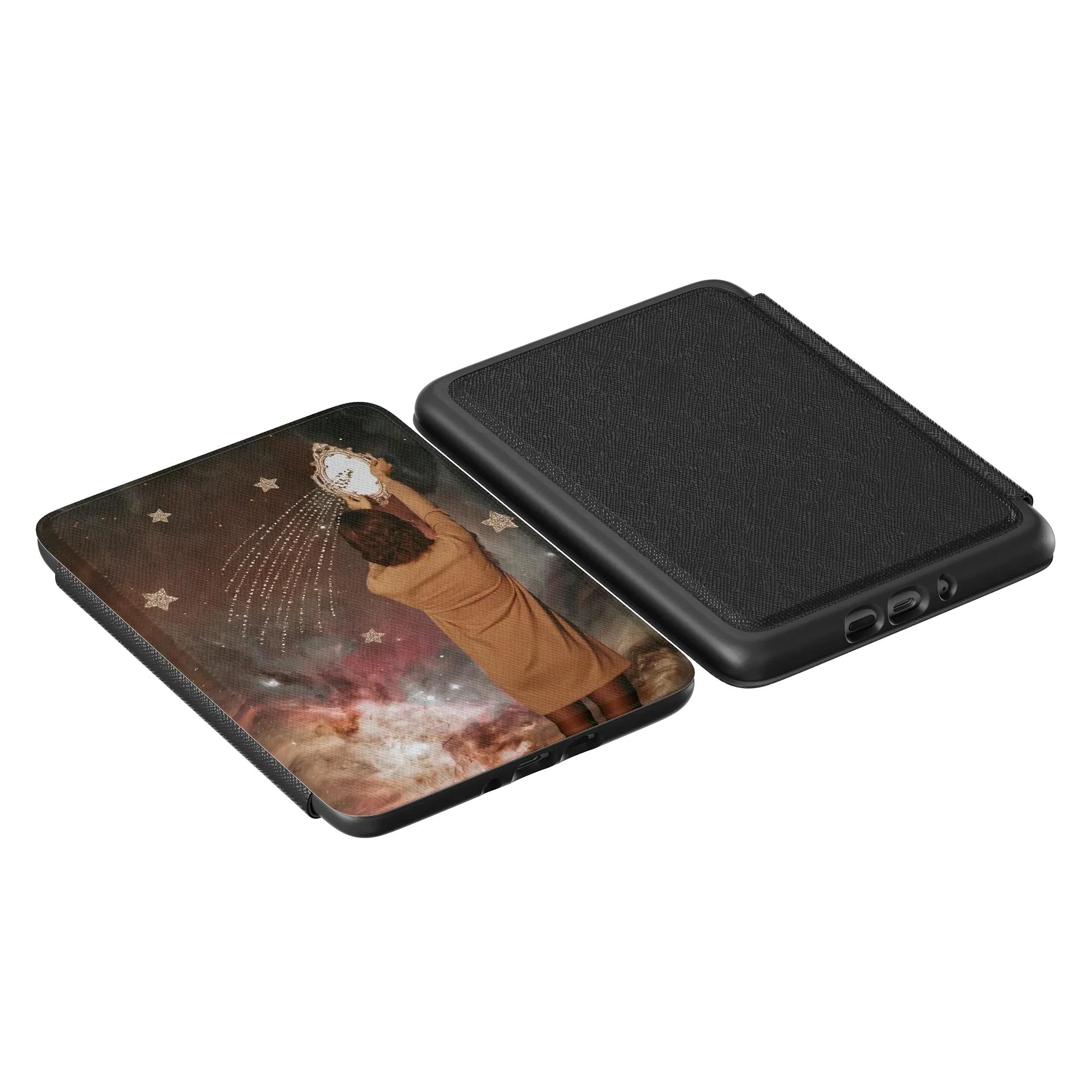 Surreal Celestial Mirror Kindle Case - Image 4