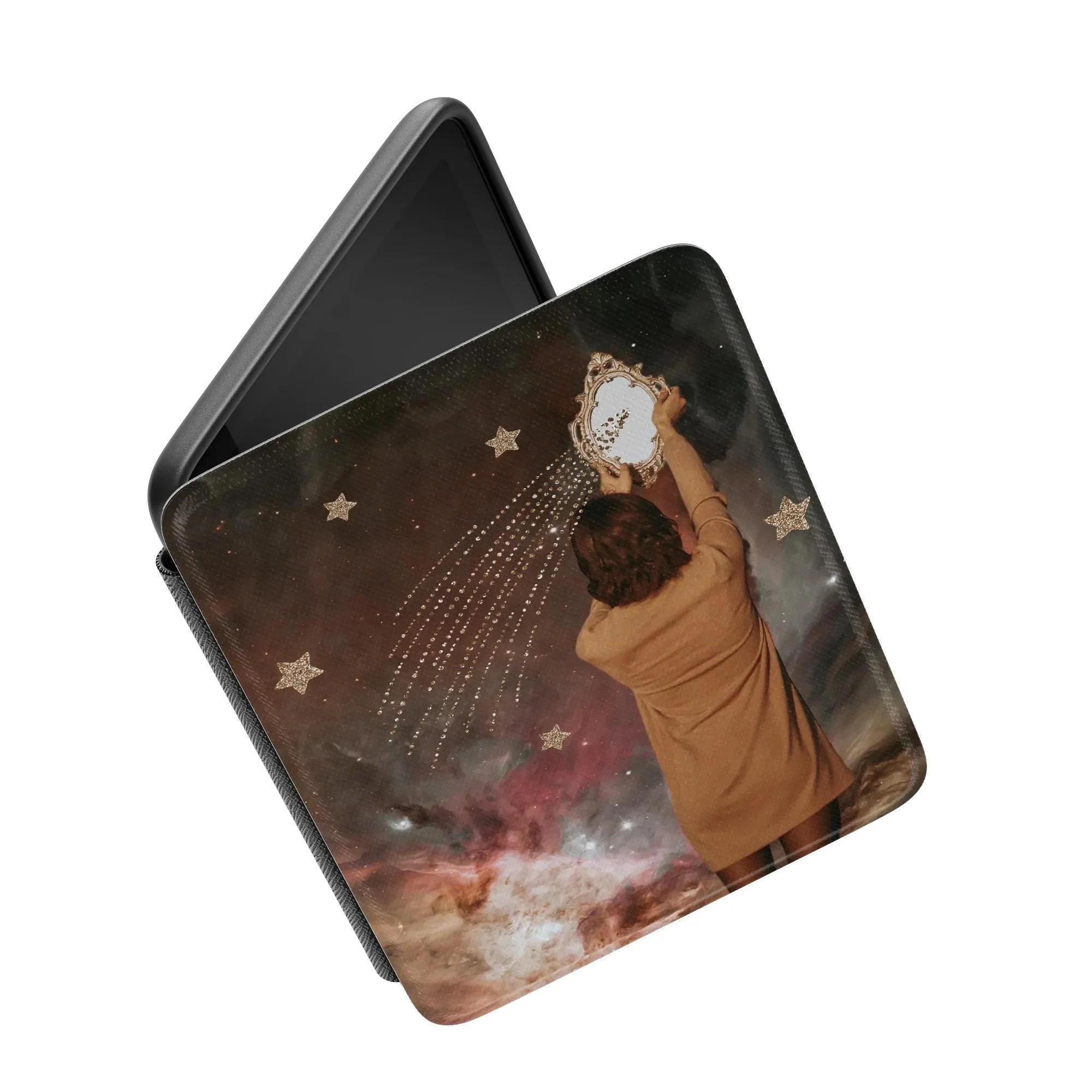 Surreal Celestial Mirror Kindle Case - Image 5
