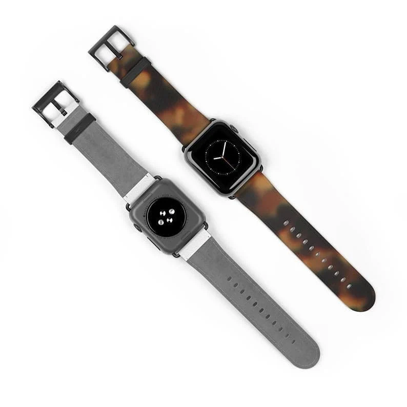 Tortoise Shell Apple Watch Band - Image 3