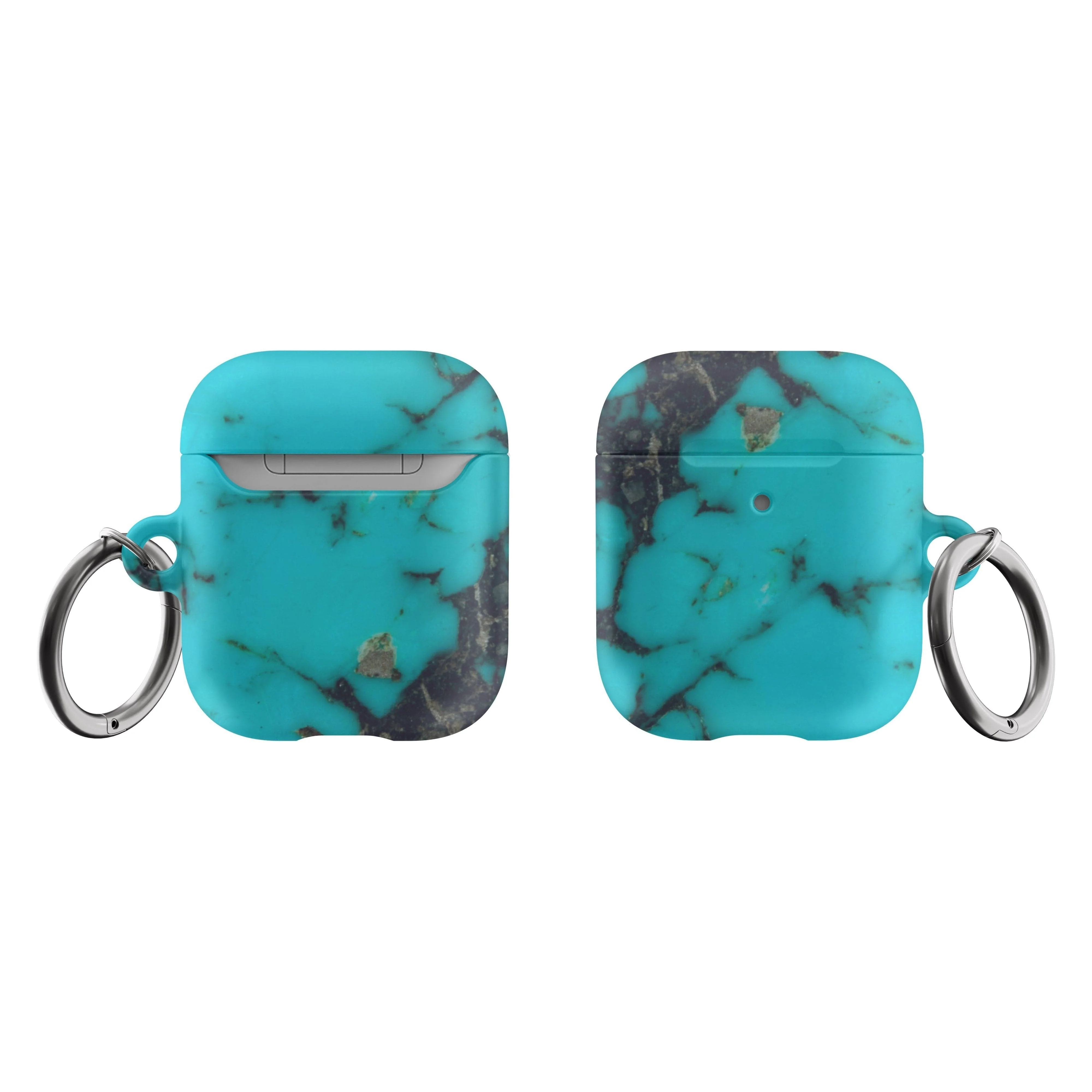 Turquoise Stone Print Airpods Case - Image 10