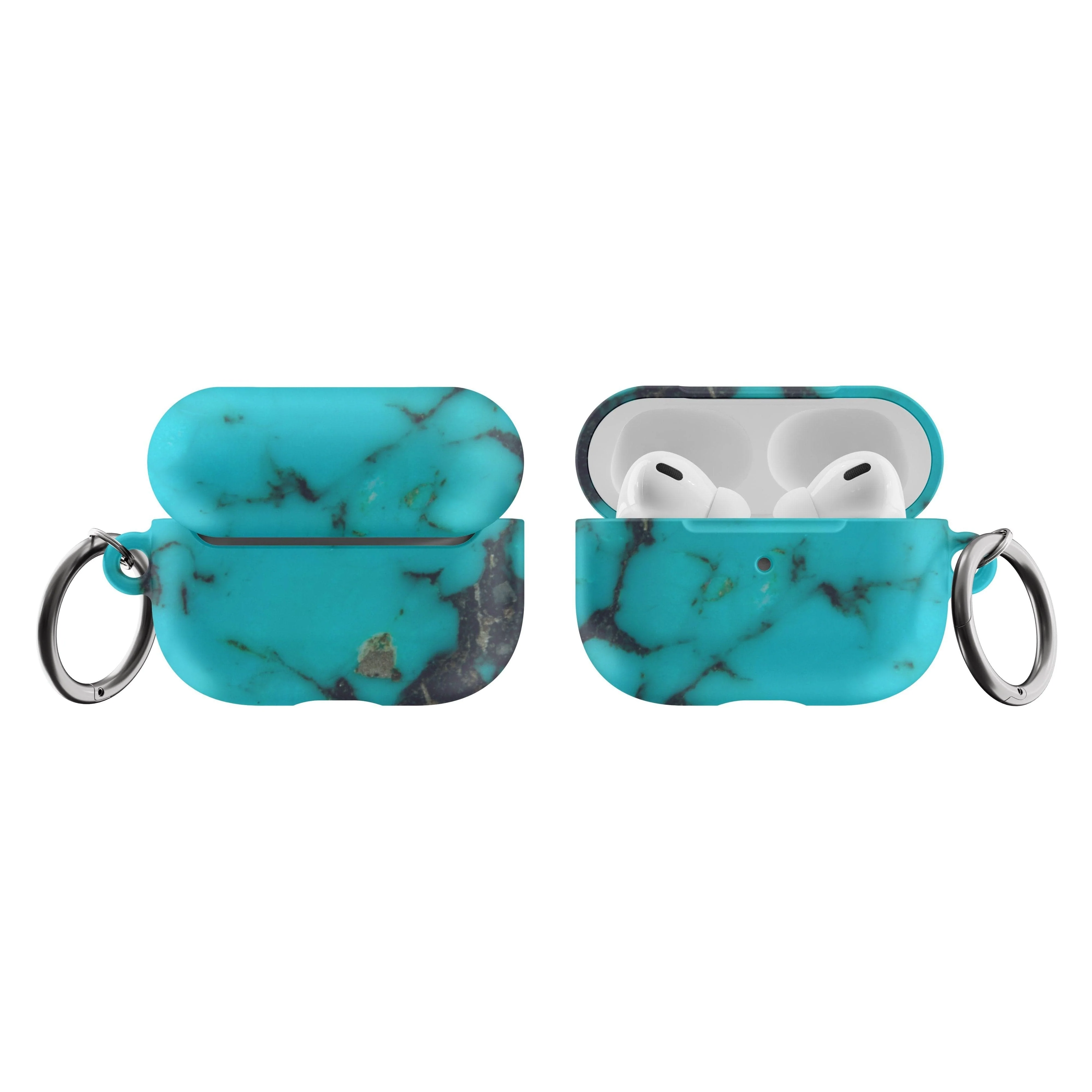 Turquoise Stone Print Airpods Case - Image 4