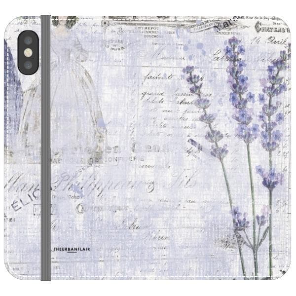 Vintage Lavender Wallet Phone Case - Image 16