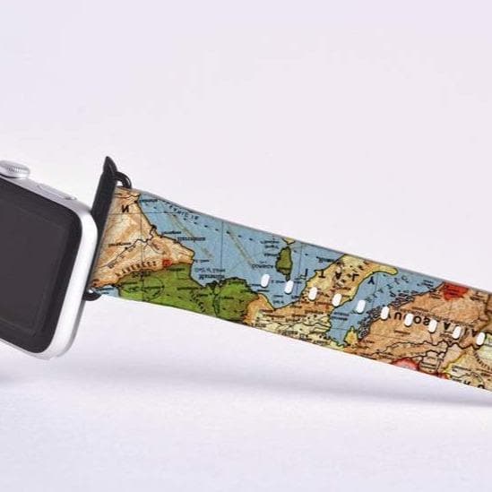 Vintage Map Apple Watch Band - Image 4