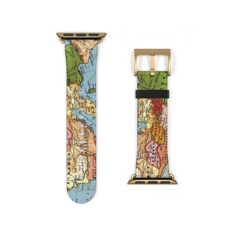 Vintage Map Apple Watch Band - Image 5