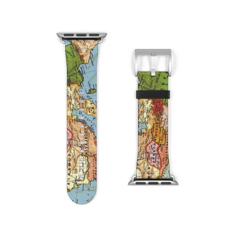 Vintage Map Apple Watch Band - Image 7