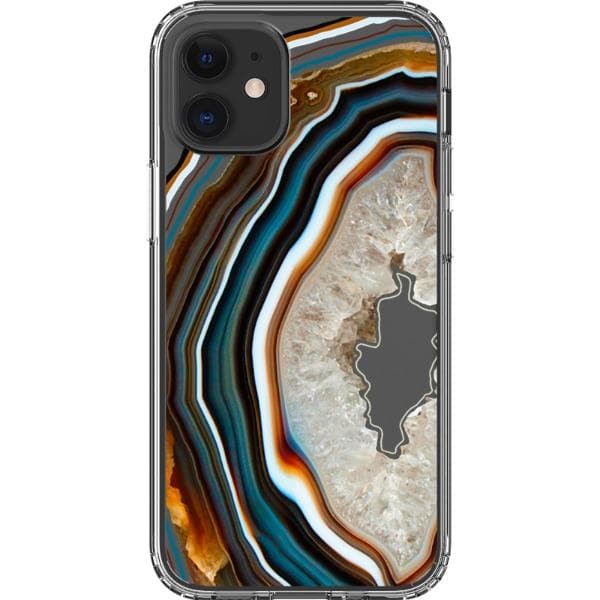Warm Geode Clear Phone Case - Image 19