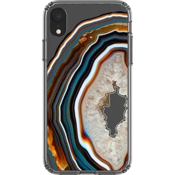Warm Geode Clear Phone Case - Image 20