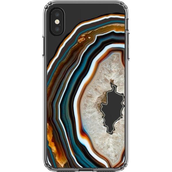 Warm Geode Clear Phone Case - Image 21