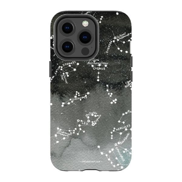 Watercolor Constellations Tough Phone Case - Image 3
